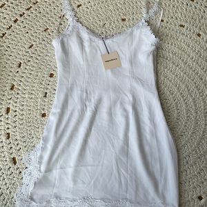 White embroidered sundress, BRAND NEW WITH TAGS